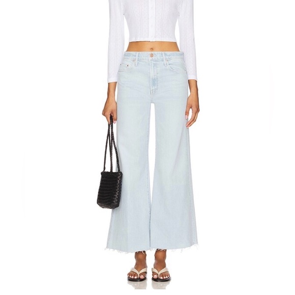 Mother The Twister Ankle Fray Jeans in Cowabunga - Picture 2 of 10